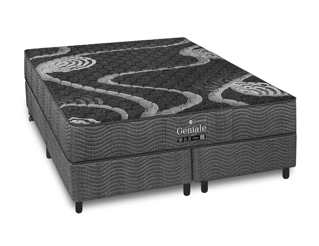 Colchão 0,88x25 Sankonfort Geniale Black