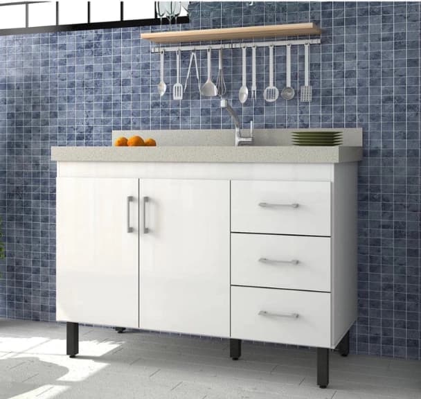 Balcão Mira Rack Delta (branco)