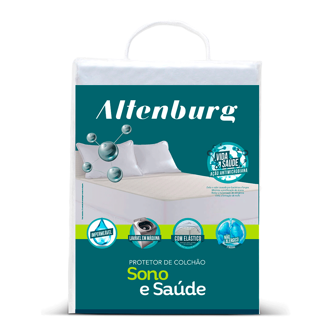 Protetor de Colchão Altenburg Sono e Saúde 0,90x40