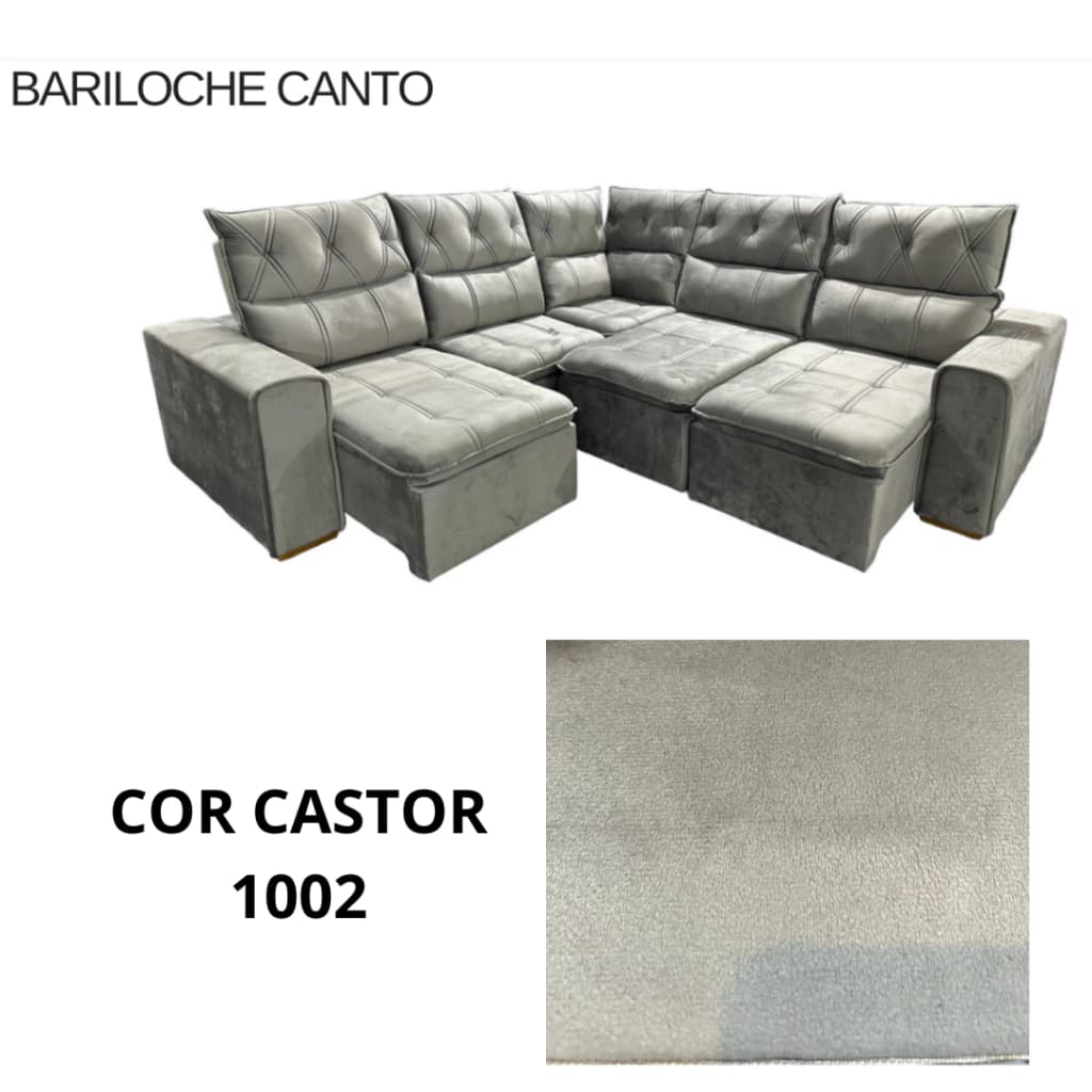 Estofado Nasalah Bariloche Canto 2,75x2,75 (castor)