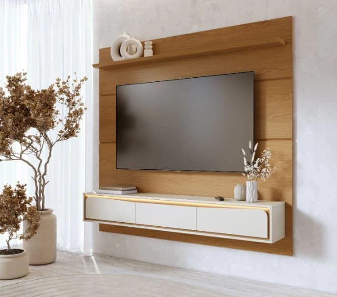Painel Colibri Tahiti (freijo/off white)