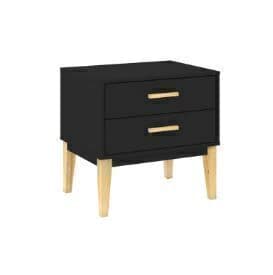 Mesa de Cabeceira MovelBento LE6007 (preto)