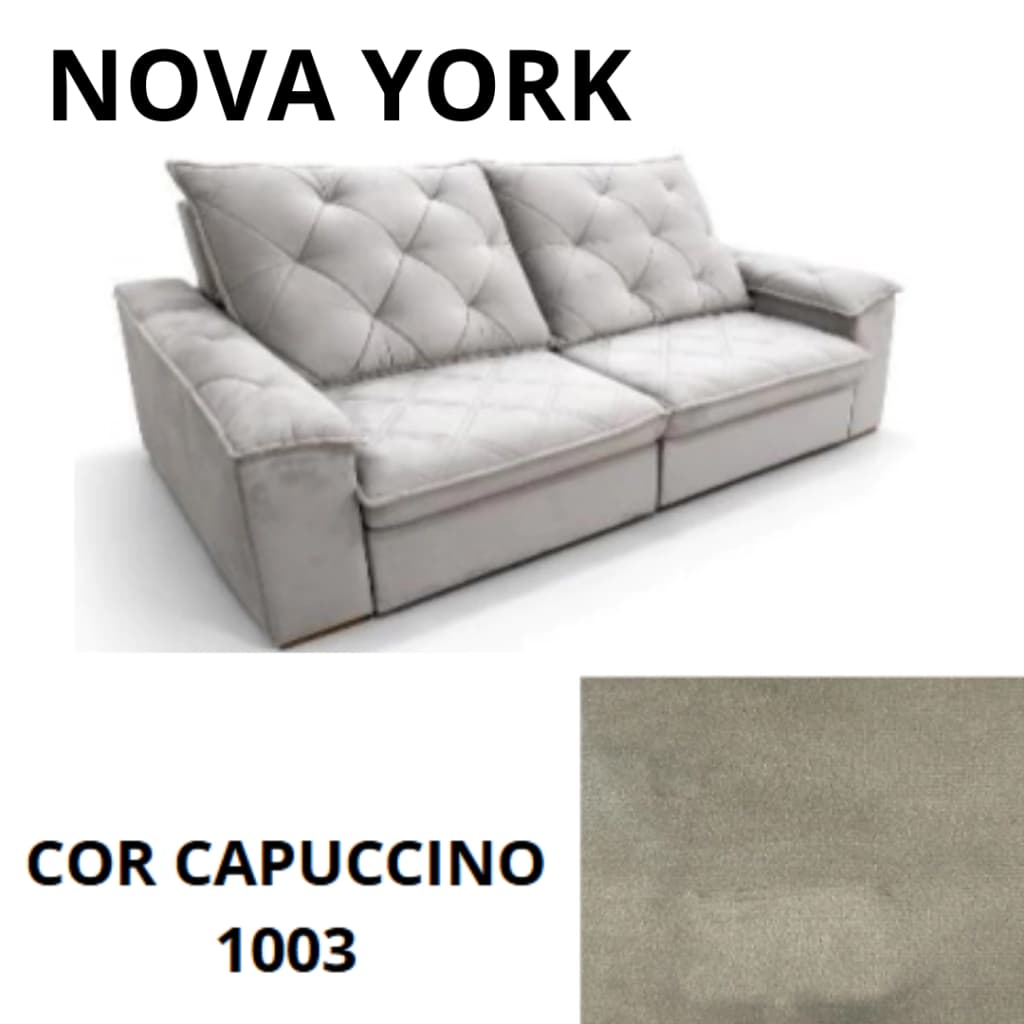 Estofado Nasalah Nova York 2,30m (capuccino)