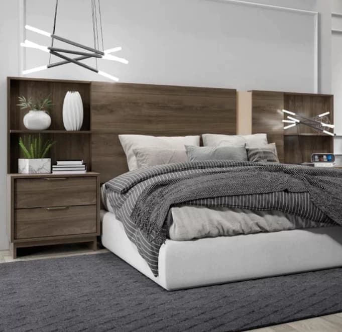 Cabeceira Carraro 1113 (legno/off white)