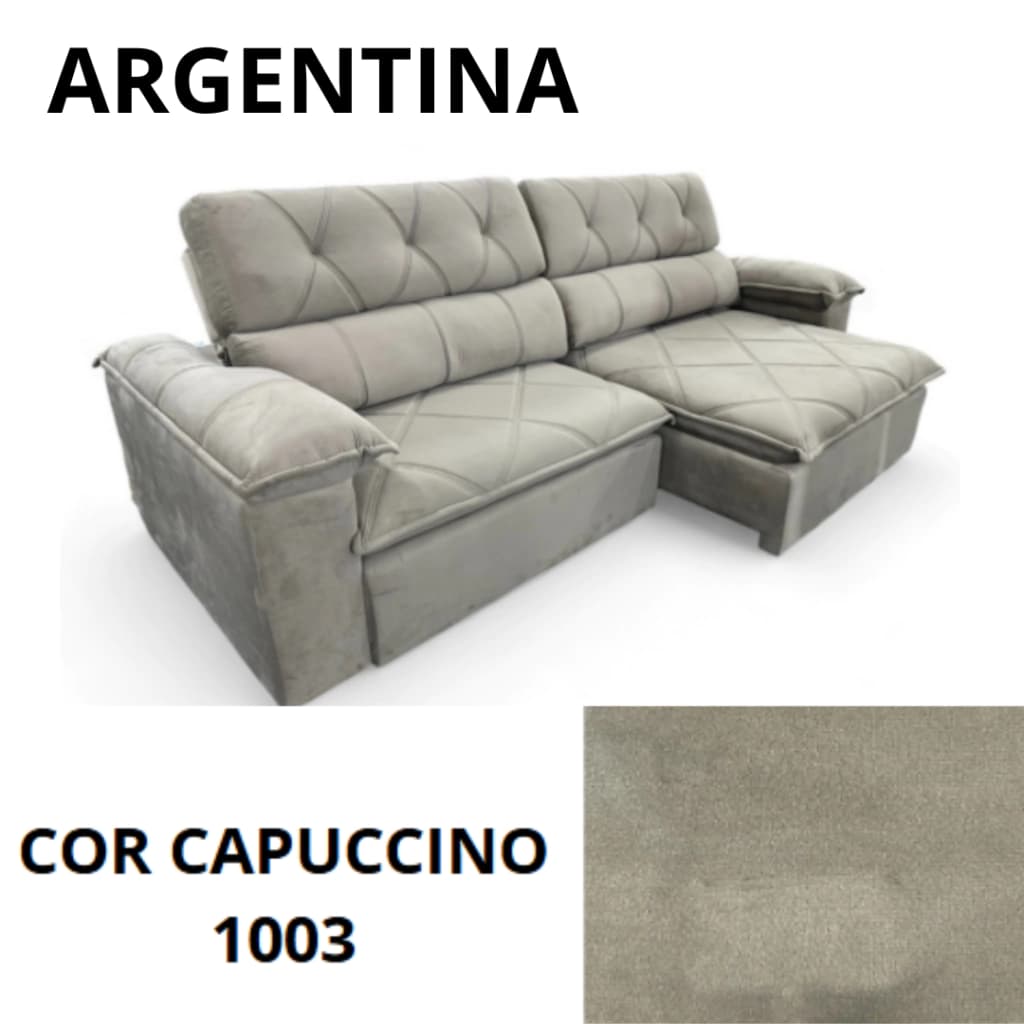 Estofado Nasalah Argentina 2,10m (capuccino)