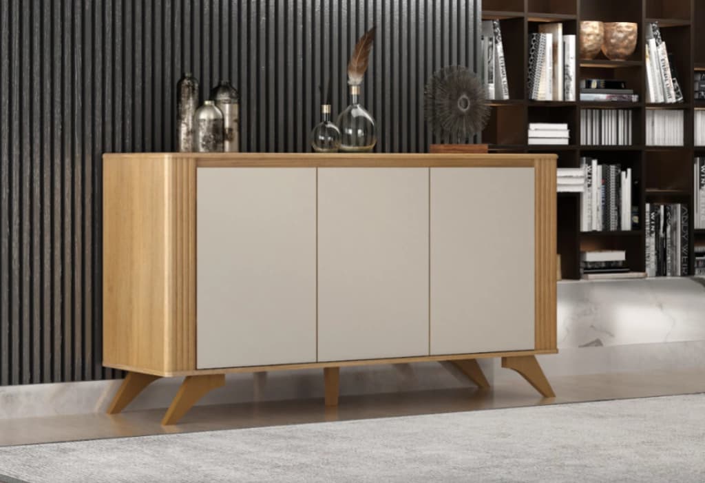 Buffet Valdemóveis Pampulha (cinamomo/off white)